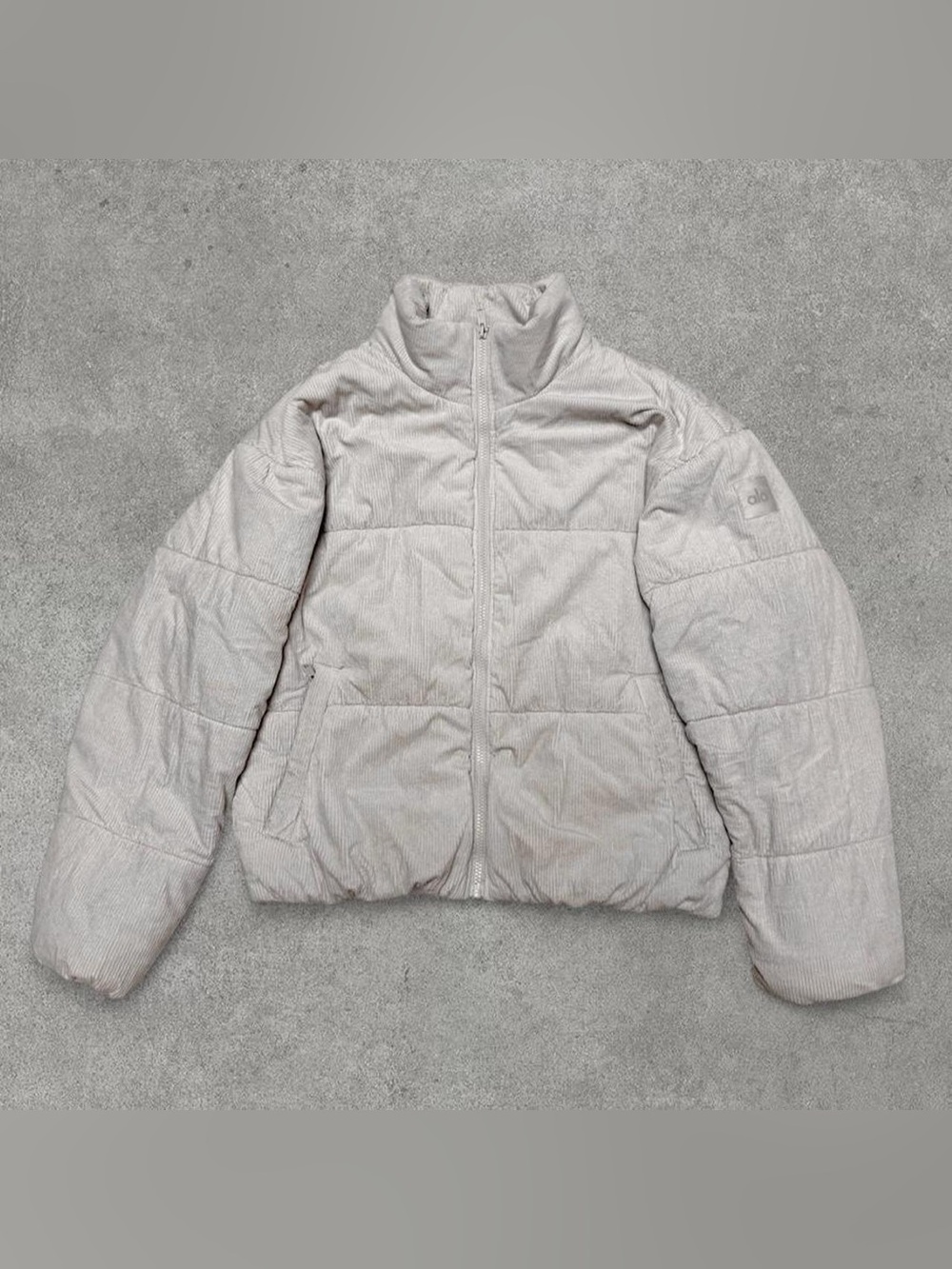 Alo Stage Puffer in Bone